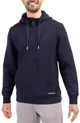 カッターアンドバック メンズ アウター パーカー・スウェット Cutter Buck Roam Pullover Hoodie Navy Blue ネイビーのサムネイル