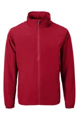 カッターアンドバック メンズ アウター パーカー・スウェット ジャケット Cutter Buck Charter Full Zip Jacket Cardinal Red レッドのサムネイル