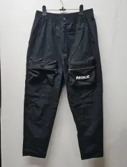 正規品) NIKE ブラック カーゴ ワイド ズボン S