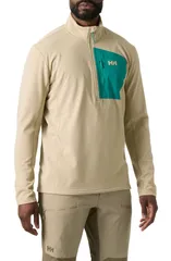 ヘリーハンセン メンズ アウター パーカー・スウェット ハーフジップ フリース Helly Hansen Versalite Fleece Half Zipullover Khaki Sand カーキ