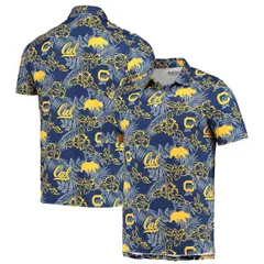 レインスプーナー メンズ トップス ポロシャツ Mens Reyn Spooner Navy Cal Bears Performance Polo Navy ネイビーのサムネイル