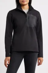 ヘリーハンセン レディース アウター ジャケット・ブルゾン ハーフジップ フリース Helly Hansen Versalite Grid Fleece Half Zipullover Black ブラック