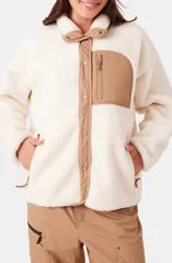 ロキシー レディース アウター ジャケット・ブルゾン フリース Roxy Axel Fleece Jacket Vanillaのサムネイル