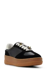 アルド レディース シューズ スニーカー プラットフォーム ALDO Deevale Platform Sneaker Black ブラックのサムネイル