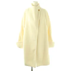 セルフォード CELFORD バリエーションAラインミドルコート ボアコート アウター 38 アイボリー /DF ■OS