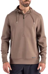 カッターアンドバック メンズ アウター パーカー・スウェット Cutter Buck Roam Pullover Hoodie Mushroomのサムネイル