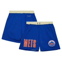 ミッチェルネス メンズ ボトムス ハーフパンツ・ショーツ ショートパンツ Mens Mitchell Ness Royal New York Mets OG 20 Fashion Shorts Royのサムネイル