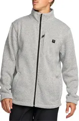 ビラボン メンズ アウター ジャケット・ブルゾン フリース Billabong Boundary Fleece Zip Jacket Grey Heather グレーのサムネイル