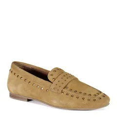 ディバトゥルー レディース シューズ スリッポン・ローファー スエード Diba True CAN YON Suede Slip On Loafer Whiskey