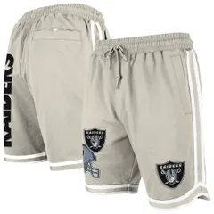 ニューエラ メンズ ボトムス ハーフパンツ・ショーツ ショートパンツ Mens New Era Light Beige Las Vegas Raiderstone Multi Patch Shortsのサムネイル