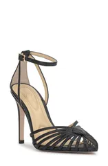 ジェシカシンプソン レディース シューズ ヒール アンクル Jessica Simpson Paveri Ankle Strapointed Toe Pump Black ブラック