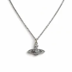 【ギフト対応可】ヴィヴィアンウエストウッド VIVIENNE WESTWOOD ネックレス MINI BAS RELIE ミニバスレリーフ ガンメタル レディース ファッション アクセサリー ジュエリー 人気 ブランド おしゃれ 誕生日 プレゼント 送料無料のサムネイル