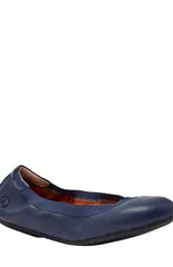 ランズエンド レディース シューズ パンプス Lands End Comfort Elastic Slip On Ballet Flat Shoes Deep Sea Navy ネイビーのサムネイル