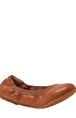 ランズエンド レディース シューズ パンプス Lands End Comfort Elastic Slip On Ballet Flat Shoes Cognacのサムネイル