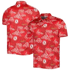 レインスプーナー メンズ トップス ポロシャツ プリント Mens Reyn Spoonered St Louis Cardinals Cooperstown Collection Puamana Pのサムネイル