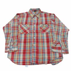 オールドイングリッシュロゴモックネックシャツ シロ L - メルカリ