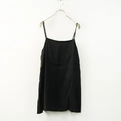 2025AW プラージュ Plage fibril linen 混 キャミソール ｜ブラック トップス ノースリーブ  ブラウス【2400014856392】のサムネイル