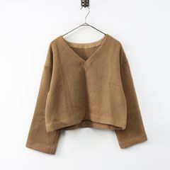 AURALEE BABY CAMEL KNIT P/O - メルカリ