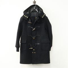 サイベーシックス【SCYE BASICS】メルトンPコート ネイビー M 美品