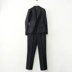 美品 セオリー Theory ATLAS GABE B2 ストライプジャケット CUSTOM MAX2 スラックスパンツ セットアップスーツ サイズ0┃【2400014855937】