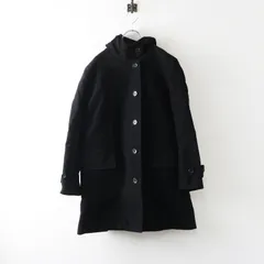マーガレットハウエル MARGARET HOWELL コットン モールスキン フーデッド コート 2■ブラック 羽織り アウター【2400014832402】のサムネイル
