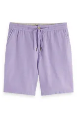 スコッチアンドソーダ メンズ ボトムス ハーフパンツ・ショーツ ショートパンツ コットン リネン Scotch Soda Flat Front Slub Cotton Linen Twill Drawのサムネイル