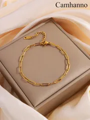 ジュエリー レディース ブレスレット 1個 シンプルなカジュアルファッション ステンレススチール ラウンド蛇 フラットデザイン ブレスレット、デイリーウェアに適し、カップルへのプレゼントにも