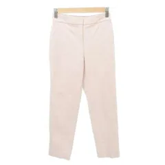 セオリーリュクス theory luxe パンツ スラックス 無地 センタープレス 薄手 34 Sサイズ ピンク ■YHS10