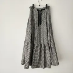 ギンガムチェック フレア Long ロング スカート
