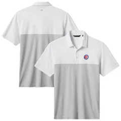 トラビスマヒュー メンズ トップス シャツ Mens TravisMathewhiteGray Chicago Cubs Home Run Leader TriBlend Polo White ホワイト