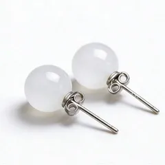 ジュエリー レディース イヤーアクセサリー 925スターリングシルバー 非対称パターン 白クリスタル ラウンドフープピアス 1ペア、デザイナーファッション エレガント セクシー ジュエリー ギフト 若い女性、カップ