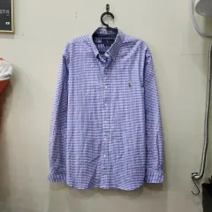 105 ポロラルフローレン オックスフォード CHECK シャツ