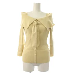 アプワイザーリッシェ Apuweiser-riche  ニット セーター 2 イエロー /JP