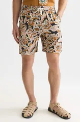 スコッチアンドソーダ メンズ ボトムス ハーフパンツ・ショーツ リラックスフィット ショートパンツ Scotch Soda Relaxed Fit Bermuda Shorts Lucky Bandaのサムネイル