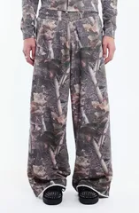 ジェーデッド メンズ ボトムス カジュアルパンツ プリント スウェットパンツ JADED LONDON Woodland Camo Print Monster Sweatpants Camo