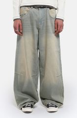 Kolor 26ss グリーンワイドデニム - メルカリ