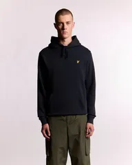 ライルアンドスコット メンズ アウター パーカー・スウェット Lyle Scott Long Sleeve Pull Over Hoodie Dark Navy ネイビーのサムネイル