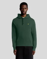 ライルアンドスコット メンズ アウター パーカー・スウェット Lyle Scott Long Sleeve Pull Over Hoodie Dark Green グリーン