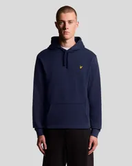 ライルアンドスコット メンズ アウター パーカー・スウェット Lyle Scott Long Sleeve Pull Over Hoodie Navy ネイビーのサムネイル