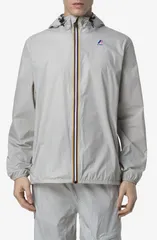 ケイウェイ レディース アウター ジャケット・ブルゾン KWay Le Vrai 40 Claude Waterepellent Jacket Light Grey グレー