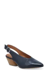 ミズムーズ レディース シューズ ヒール Miz Mooz Haven Slingback Pointed Toe Pump Black ブラック