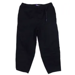 THE NORTH FACE ノースフェイス NT5352N PURPLE LABEL パープルレーベル チノ ワイド テーパード フィールド パンツ ブラック ブラック系 36【中古】