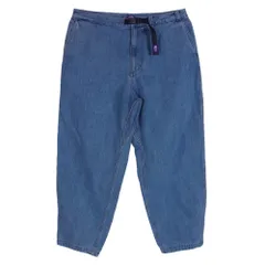 THE NORTH FACE ノースフェイス N24FC080 PURPLE LABEL  Denim Wide Tapered Field Pants Indigo Bleach デニム ワイド テーパード フィールド パンツ ブリーチ 中古】