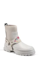 カール ラガーフェルド レディース シューズ ブーツ・レインブーツ KARLAGERFELD PARIS Ranelle Rain Boot Soft White ホワイトのサムネイル