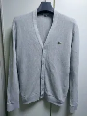 LACOSTE ラコステ グレー カーディガン サイズ 100 状態良し