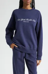 スポーティ アンド リッチ レディース アウター パーカー・スウェット シャツ グラフィック Sporty Rich New York Health Club Graphic Sweatshirt Dのサムネイル
