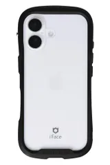 ◆iFace Reflection iPhone 17 ケース クリア 強化ガラス (ブラック)【 iphone17 ケース アイフォン17 カバー スマホケース 透明 耐衝撃 ストラップホール付き クリアケース 】 ebce3a65
