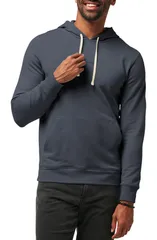 トラビスマヒュー メンズ アウター パーカー・スウェット TravisMathew Coastal Cloud Hoodie Mood Indigo インディゴ