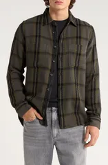 ラグアンドボーン メンズ アウター ジャケット・ブルゾン シャツ コットン rag bone Plaid Cotton Twill ButtonUp Shirt Jacket Grffx チェック