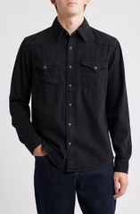 SHAGGY STRIPE BOW TIE SHIRT - BLACK - メルカリ